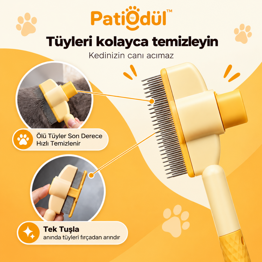 PatiÖdül™ Masaj Etkili Tüy Temizleyici