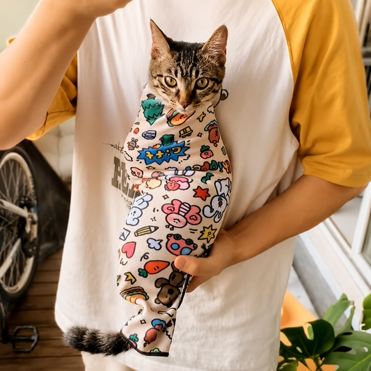 PatiÖdül™ Kendinden Yapışkanlı Kedi Kundağı
