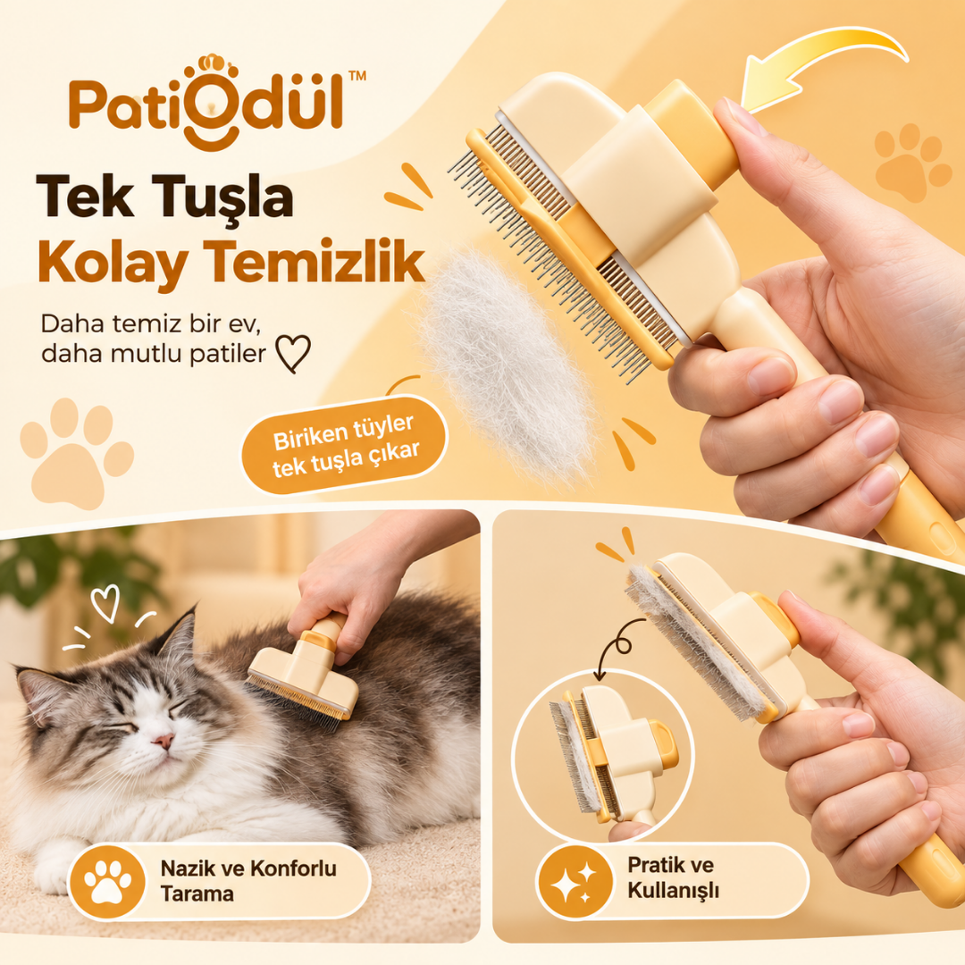 PatiÖdül™ Masaj Etkili Tüy Temizleyici