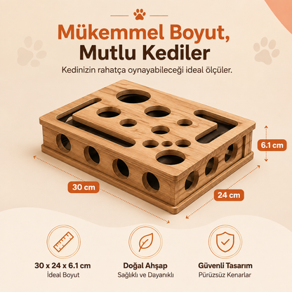 PatiÖdül™ Kedi Tırnak Törpüleme & Oyun Kutusu